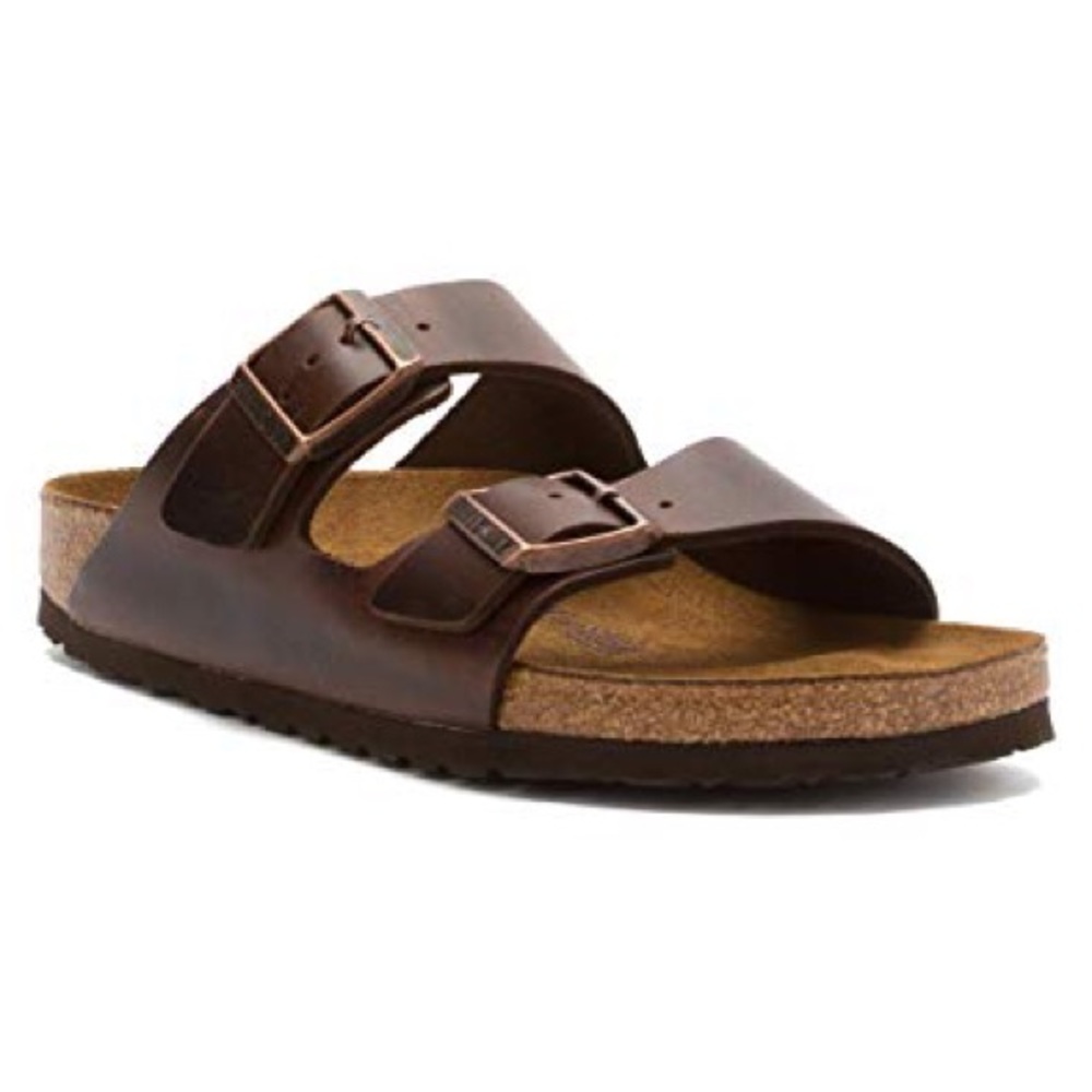 Birkenstock Brown Leather Sandals